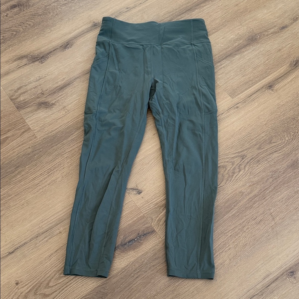 Lululemon invigorate Green High-Waisted 23” Leggings